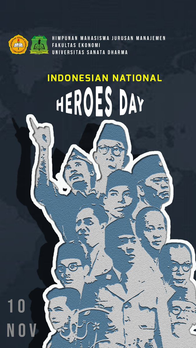 [SELAMAT HARI PAHLAWAN]⁣
⁣
"Pahlawan yang setia itu berkorban, bukan buat dikenal namanya, tetapi semata-mata membela cita-cita" - Mohammad Hatta⁣