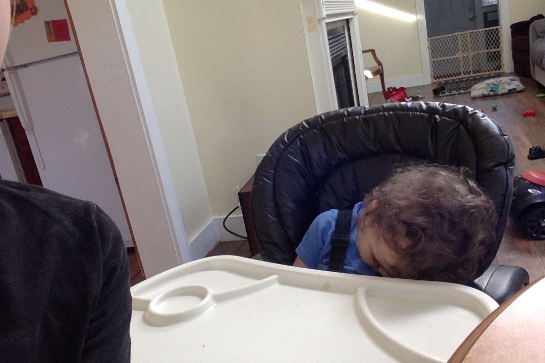 anna_stossel's tweet photo. Someone fell asleep while eating lunch today😂❤️ https://t.co/2wq1093qpY