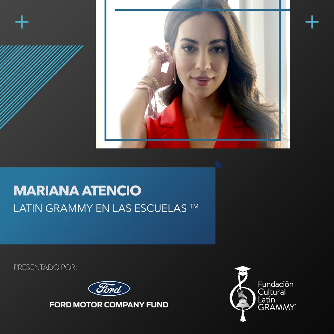 ¡Acompáñanos mañana en la página de YouTube de <a href="/LatinGRAMMYs/">The Latin Recording Academy / Latin GRAMMYs</a>! @LatinGRAMMYfdn y @FordFund presentan #LatinGRAMMY En Las Escuelas virtual junto a <a href="/karolg/">LABICHOTA</a> y <a href="/marianaatencio/">Mariana Atencio</a> 👏 Nos acompañarán estudiantes de SLAM! en Miami #FundacionLatinGRAMMY
#FordGivesBack youtube.com/LatinGRAMMYs
