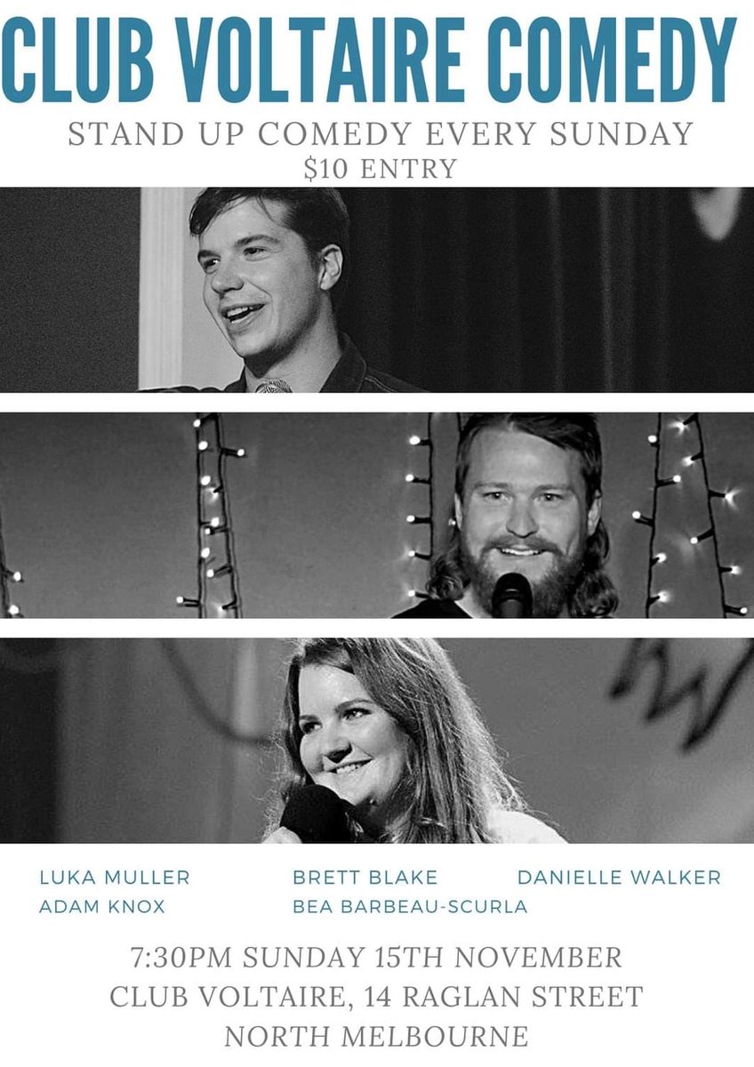 WhySoFew's tweet photo. 5 Spots - 2 Women 👍 #MelbourneComedy #Comedy #AustralianComedy #Melbourne https://t.co/sWx2Pjplaj