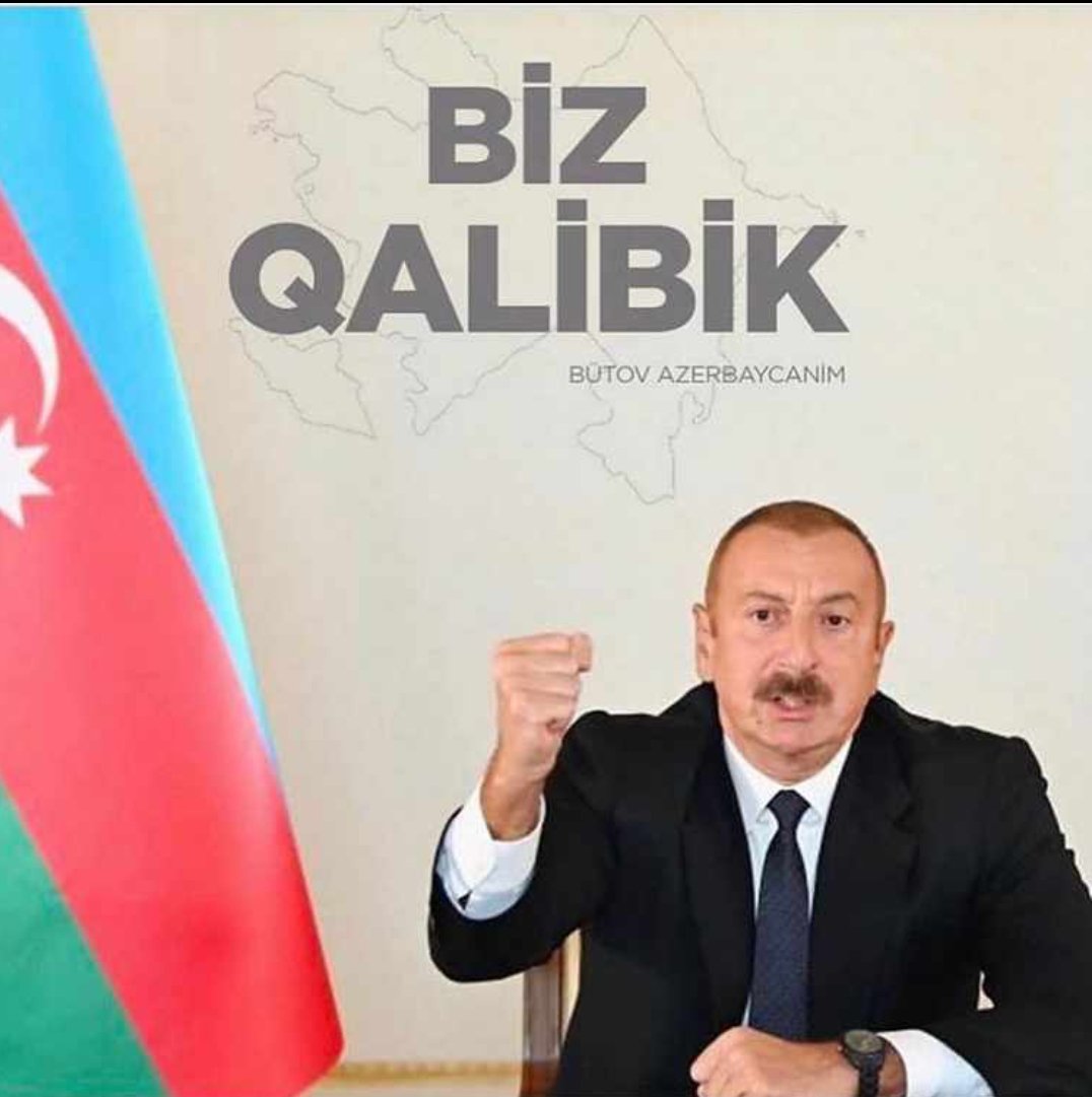 shellmika_'s tweet photo. Haqq Edalet öz yerini tapdı sonunda veeee biz Qalibik... Cenab Prezidentim sen 100 yaşa , Merd Xalqım Qeleben mübarek olsun #Azerbaycan #KarabakhisAzerbaijan #qelebebizimdir https://t.co/krNdBQI8wu