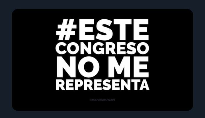mayramonte06's tweet photo. #NoALaVacanciaPresidencial 
#EsteCongresoNoMeRepresenta https://t.co/IuhCLpMSgM