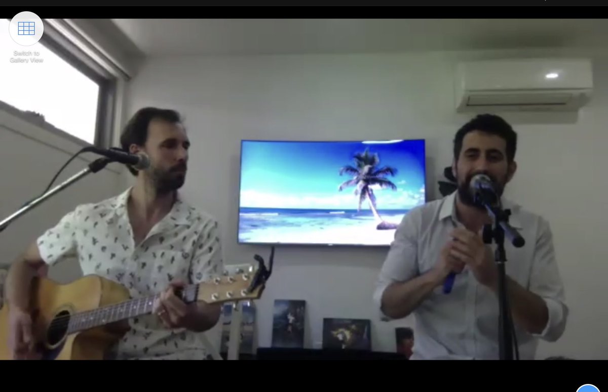 CMHNunimelb's tweet photo. Live music in a #wellnessroom with #camandtheambrose 🎶 #2020Collab #Collab2020 https://t.co/uqJkzVFfvy