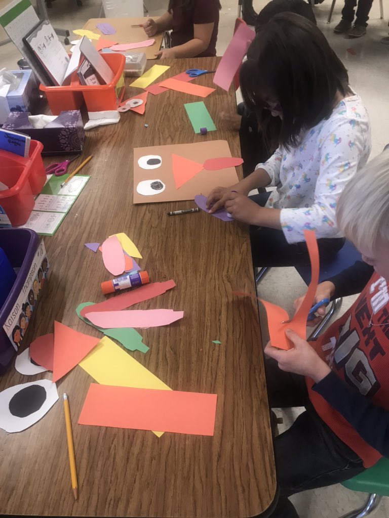 Neskstephens's tweet photo. It’s Beginning to Look a Lot Like......   a turkey coop in here!  #nes123   #cpsreds https://t.co/oyMUUnzeax