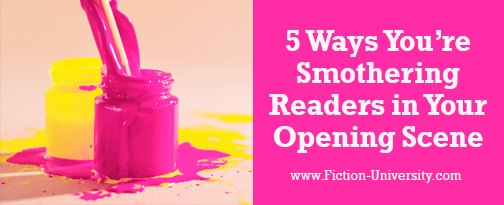 Janice_Hardy's tweet photo. Fiction University: Here are five ways writers can overload readers in an opening scene https://t.co/IZQJVFUySp #writing https://t.co/Y8hmcN1Ask