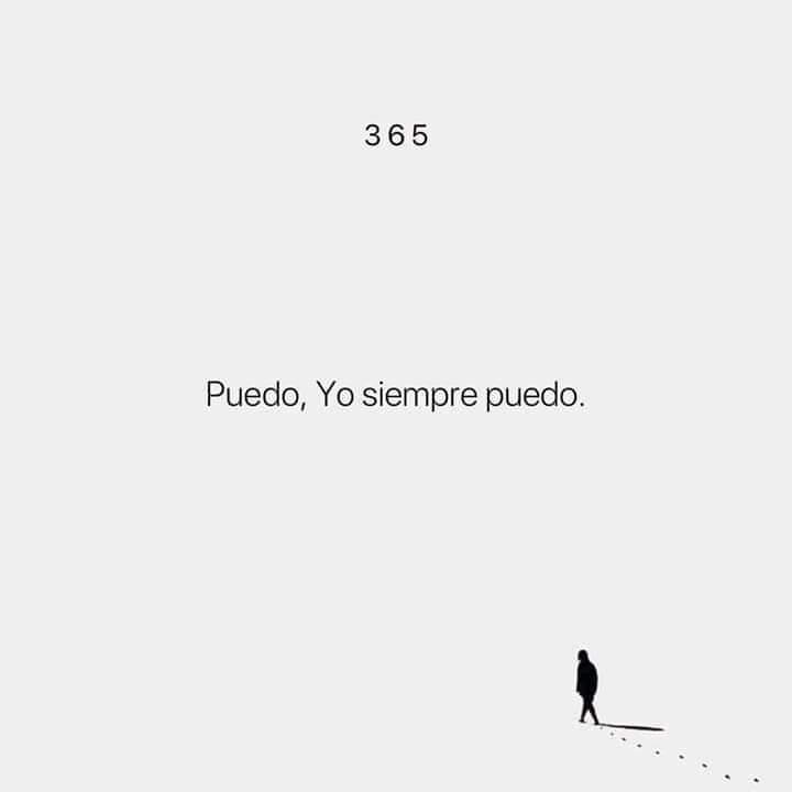 Yo siempre puedo.