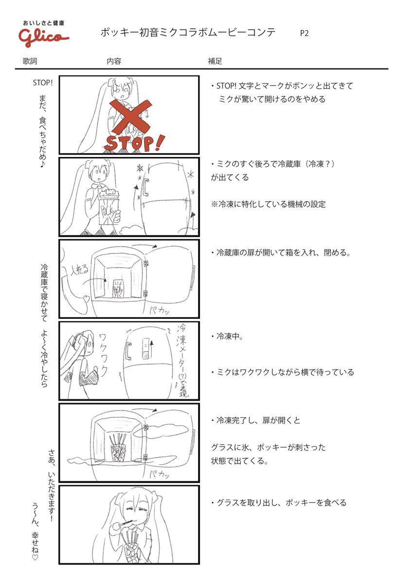 絵コンテ発掘したw 絵ヘタすぎて笑う 
