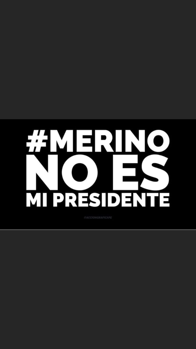 macu1820's tweet photo. #Merinonoesmipresidente 
#NoALaVacanciaPresidencial 
#TomaLaCalle https://t.co/bpBVRqbejB