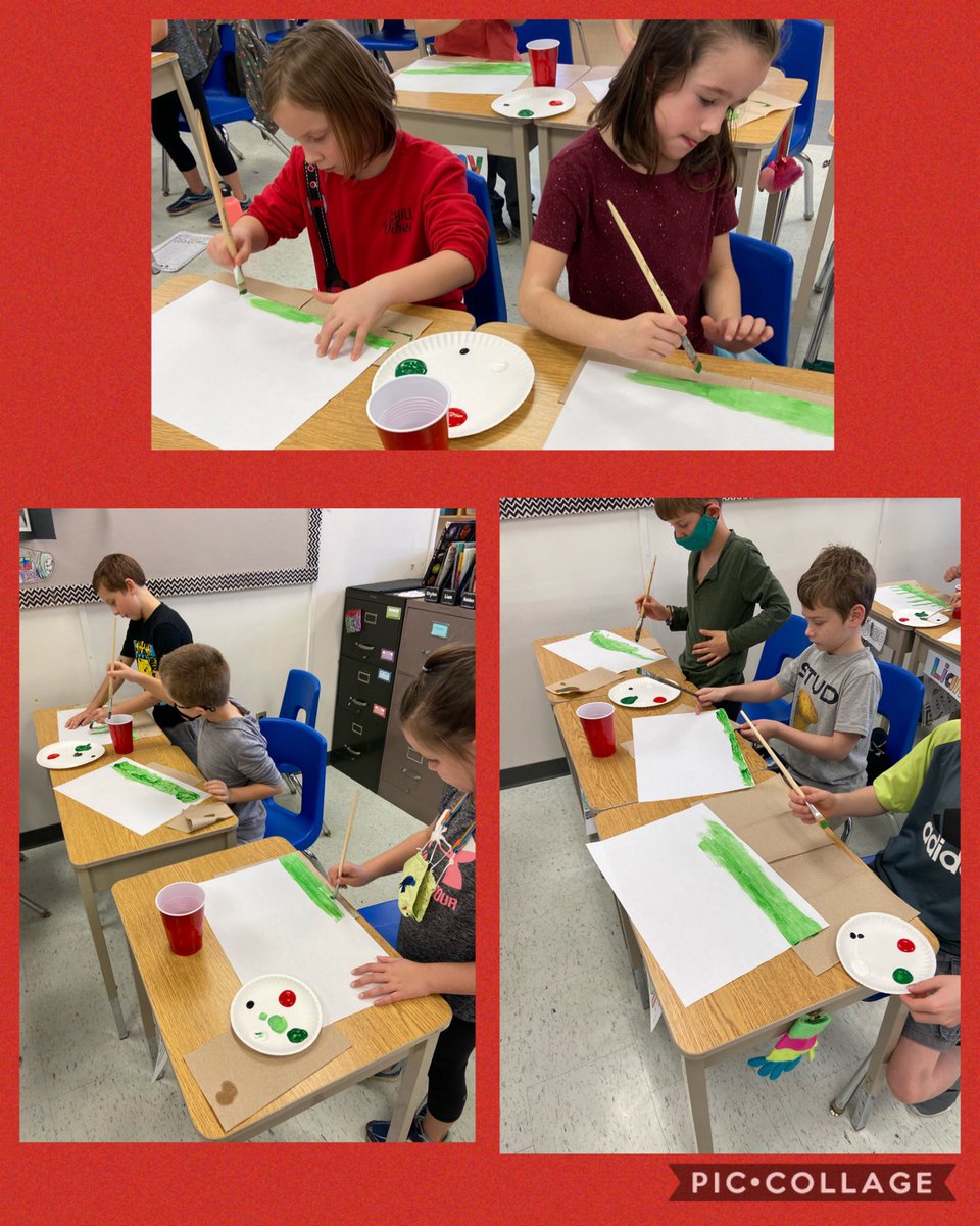FurtneyUTES's tweet photo. After reading, and listening to, “In Flanders Field,” we decided to make our own field of poppies. #LestWeForget #RemembranceDay https://t.co/YFO7sjGCqZ