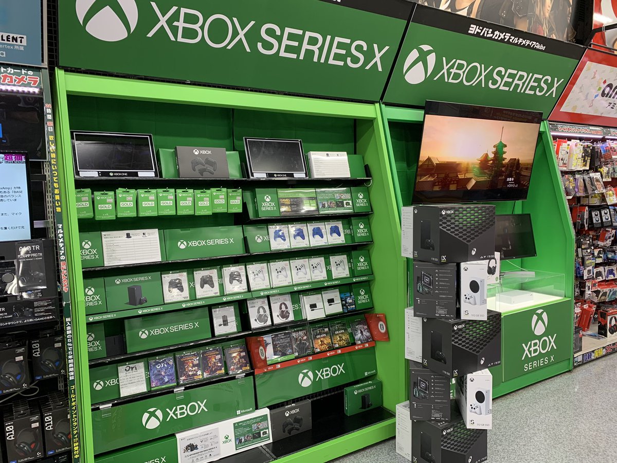 Xbox Series X/S、店頭販売している量販店あり。予約できなかった人も