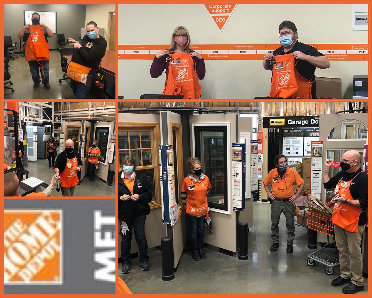 Celebrating Day 1!! So excited to hand out some coffee cards to our hard working MET team, we appreciate everything you do! Amber surprised the management team with custom MET partnership aprons to add them to the team! #PNWMETPartnership <a href="/ericstout32/">Eric Stout</a> <a href="/AkinsMel/">Mel Akins</a> #D52Elite💎