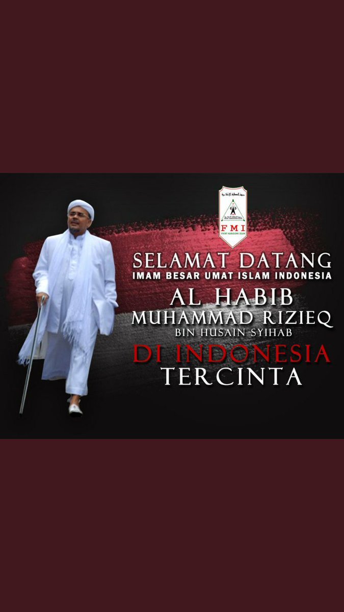 RatihFia's tweet photo. Selamat datang kembali di Indonesia https://t.co/hxCnXcJTcd
#habibrizieqsyihab #HabibRizieqAkanPulang #Fpi https://t.co/svBX2bicdy