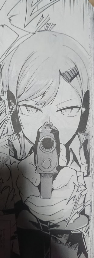 #いい銃の日
鉄砲描きながら生きてます。
電撃マオウ「ガンフェスタ」とかドルフロアンソロとかアクナイアンソロとかよろしくね。

2巻出るよ。 