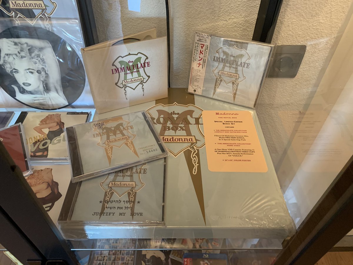 djsergiotee's tweet photo. 30 years ago Madonna’s first greatest hit album was released.
The songs were remixed and two new songs were added.
What is your favorite song on this album?
#theimmaculatecollection #madonna #limitededition #theroyalbox #israeledition #satindigipack #japan #goldtourcd #australia https://t.co/GPhy1597nm