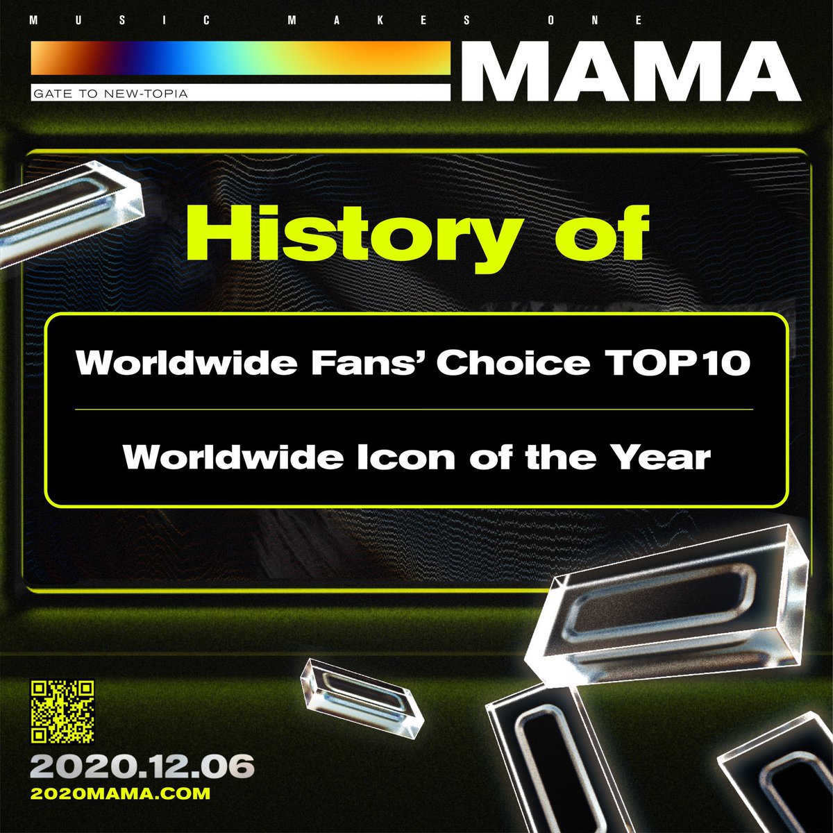 BTSxAMAs's tweet photo. [#2020MAMA ] LET'S #TWEET! Who Will be the WINNER of 2020 Fans' choice?

LET'S TWEET including #MAMAVOTE  &amp; artist's official hashtag for your artist!

Gate to NEW-TOPIA, 2020 MAMA
2020.12.06 (SUN)

#MnetASIANMUSICAWARDS #MAMA #Mnet https://t.co/qnJjS0Co6E