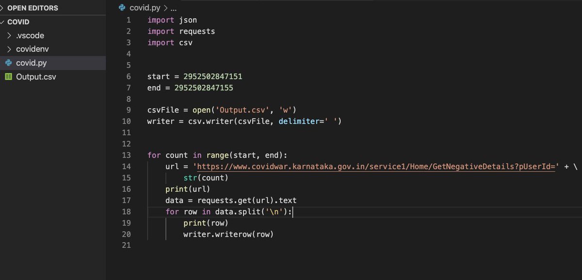 There is no limit to what you can do with this. You can just write a simple python script and run a loop over SRF IDS and you can have the entire database of all patients with their personal details in less than half an hour. I tried that, it took me less than five minutes.