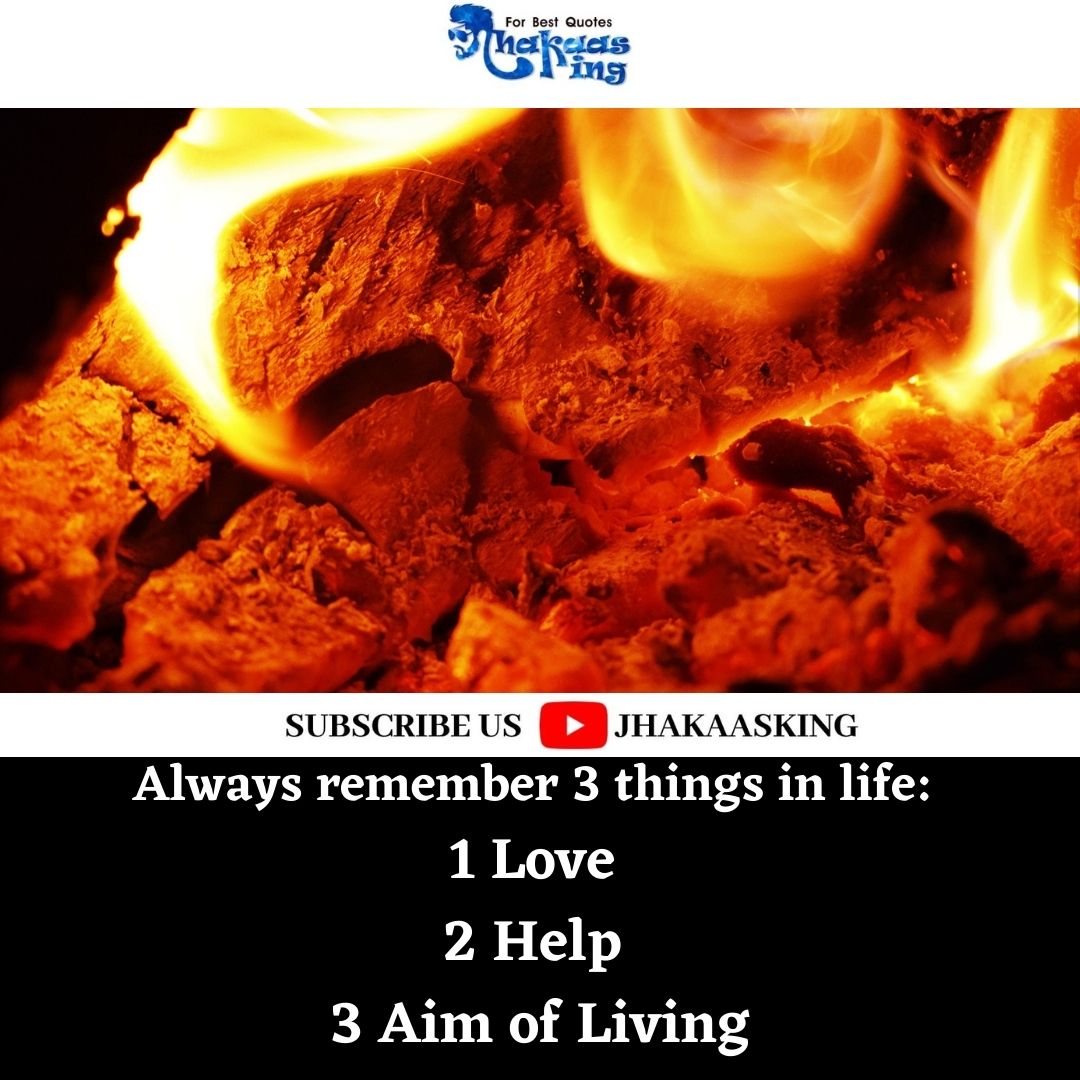 jhakaasking's tweet photo. Always remember 3 things in life:
1. Love
2. Help
3. Aim of Living
#LaxmiiReview #Smriti #IamIndianAndIdontSupportArnab #RespectTheElders #lifequotes #goals #quotesoftheday #tuesdaylesson #jhakaasking https://t.co/lQfKZrQQtU