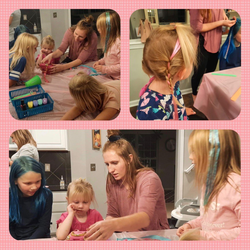 jennaraeclark's tweet photo. We’ve done it again! Another fun time, thanks to @Tryazon and @SpinMaster. We all LOVED using the #GoGlamNailSalon stamper and #HollywoodHair extension maker. The @orbeezone foot spa was raffled off and enjoyed by the winner and her family! #SpaNightWithSpinMaster #CoolMaker https://t.co/OJE94sR0si