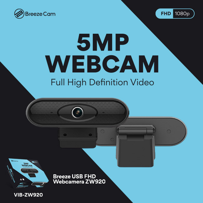 LeaderComputers's tweet photo. New Improved Breeze Full High Definition 1080p 5MP WebCam
#webcam #HighDefinition #video #BreezeCam #work #builtinmic #workfromhome #PC #Laptop #monitor https://t.co/YVMic7Wb20