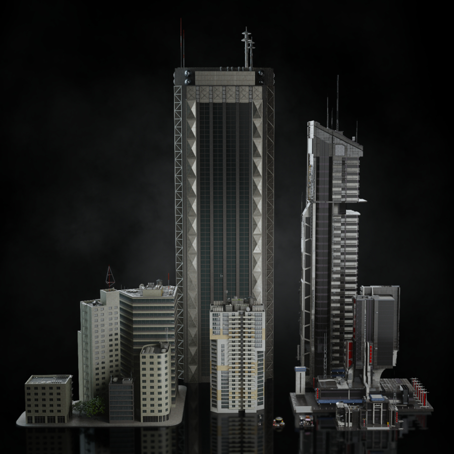 jucktion's tweet photo. [FREE] Mini Kit: Neo City
($49 to FREE)[3D Render Asset Package]
Featuring select pieces from some of our most popular full world kits: Neo Tokyo, Cyber Streets &amp; Neo Shanghai!

#3dsMax #Blender #Cinema4d #FBXOBJ #Houdini #Maya #Unity #Unreal  #3D

https://t.co/c3QuDAUe8M https://t.co/iXjiZiWfyb