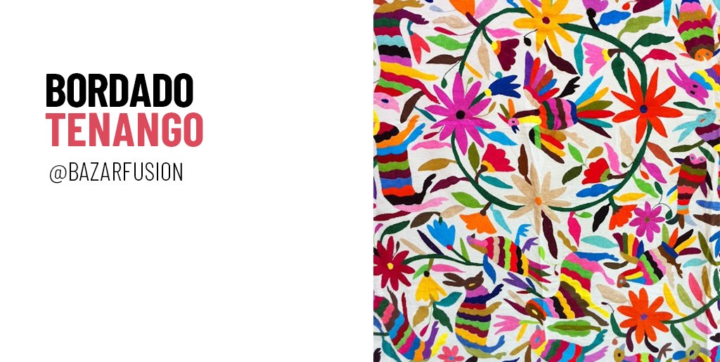 Este estilo de bordado típico de México, es caracterizado por sus colores y figuras folclóricas. Checa este post y enterate un poco más de él.
#LunesArtesanal