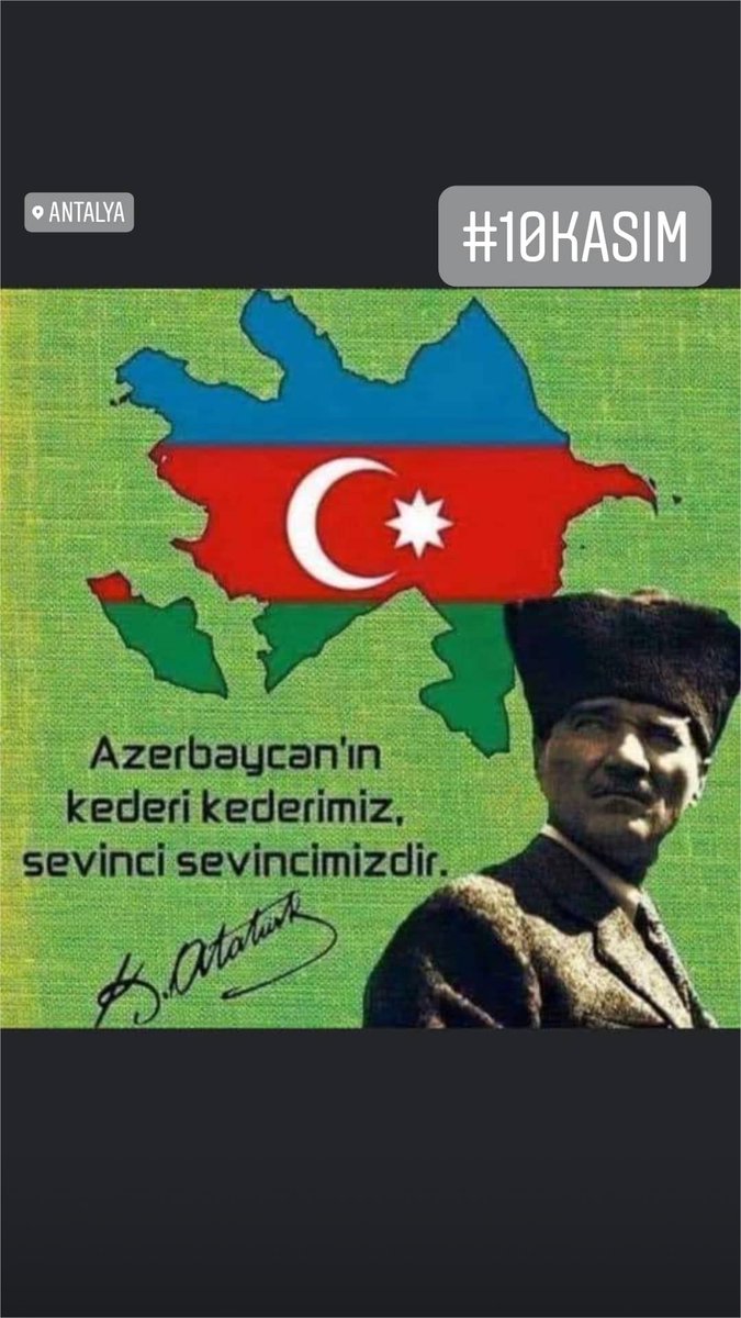 #ATATURK #10Kasim1938 #Azerbaycan #Azerbaijan #Азербайджан #KarabakhisAzerbaijan #карабахазербайджан