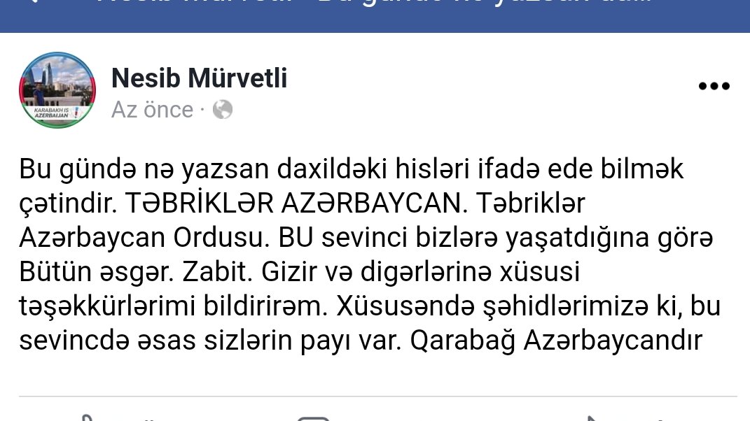 nesibmurvetli's tweet photo. #QarabagAzerbaycandir https://t.co/1vMkvDiC3z