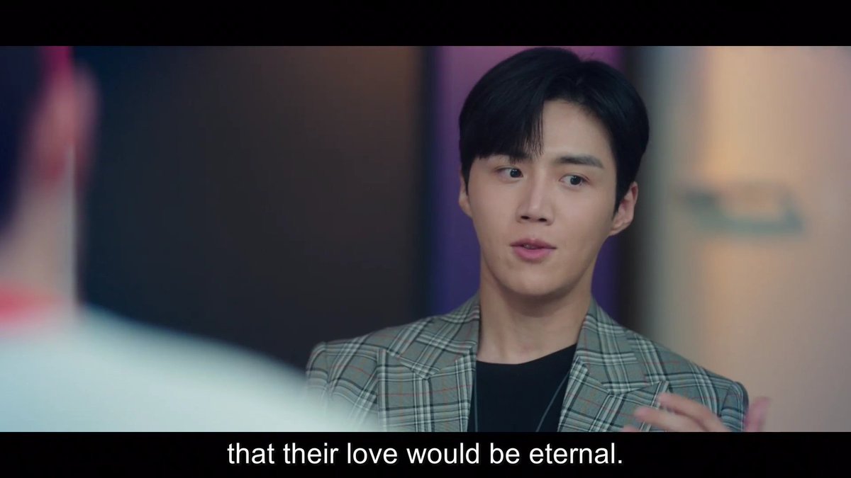 Han Jipyeong once said, "In the beginning, they felt the same. They loved each other sincerely and they believed that their love would be eternal."Their relationship won't last long cause they set aside each other's honest feeling and just try to "believe and feel" the same.