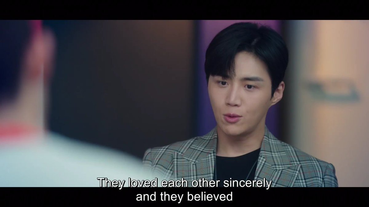 Han Jipyeong once said, "In the beginning, they felt the same. They loved each other sincerely and they believed that their love would be eternal."Their relationship won't last long cause they set aside each other's honest feeling and just try to "believe and feel" the same.