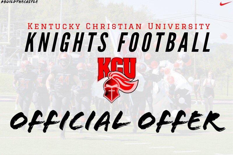CamWright2002's tweet photo. After a great conversation with @CoachMikeHarris I’m grateful to receive an offer from @GoKnightsFB!! https://t.co/Fl1TiumbXW