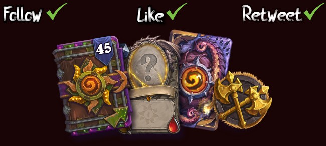 TheCantelope's tweet image. Doing One Final Giveaway Courtesy of Blizzard 🌨️ Last chance to win!

Contains:
  45 Darkmoon Packs 👍
  1 Darkmoon Legendary 👌
  N&apos;zoth Cardback 🐙
  Duels Early Access ⚔️

To Enter:
  ✅Follow
  ✅Like
  ✅Retweet