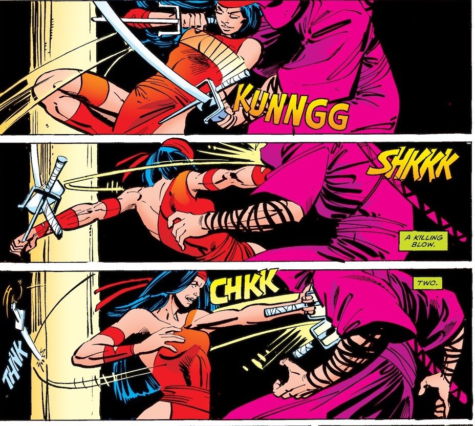 ...and a rival clan called the Hand.Daredevil #174-175-176On the occasions where older villains and supporting cast were used, their characterizations and history with Daredevil were reworked or overwritten.