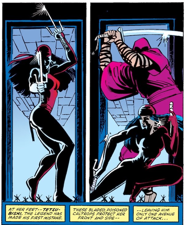 ...and a rival clan called the Hand.Daredevil #174-175-176On the occasions where older villains and supporting cast were used, their characterizations and history with Daredevil were reworked or overwritten.