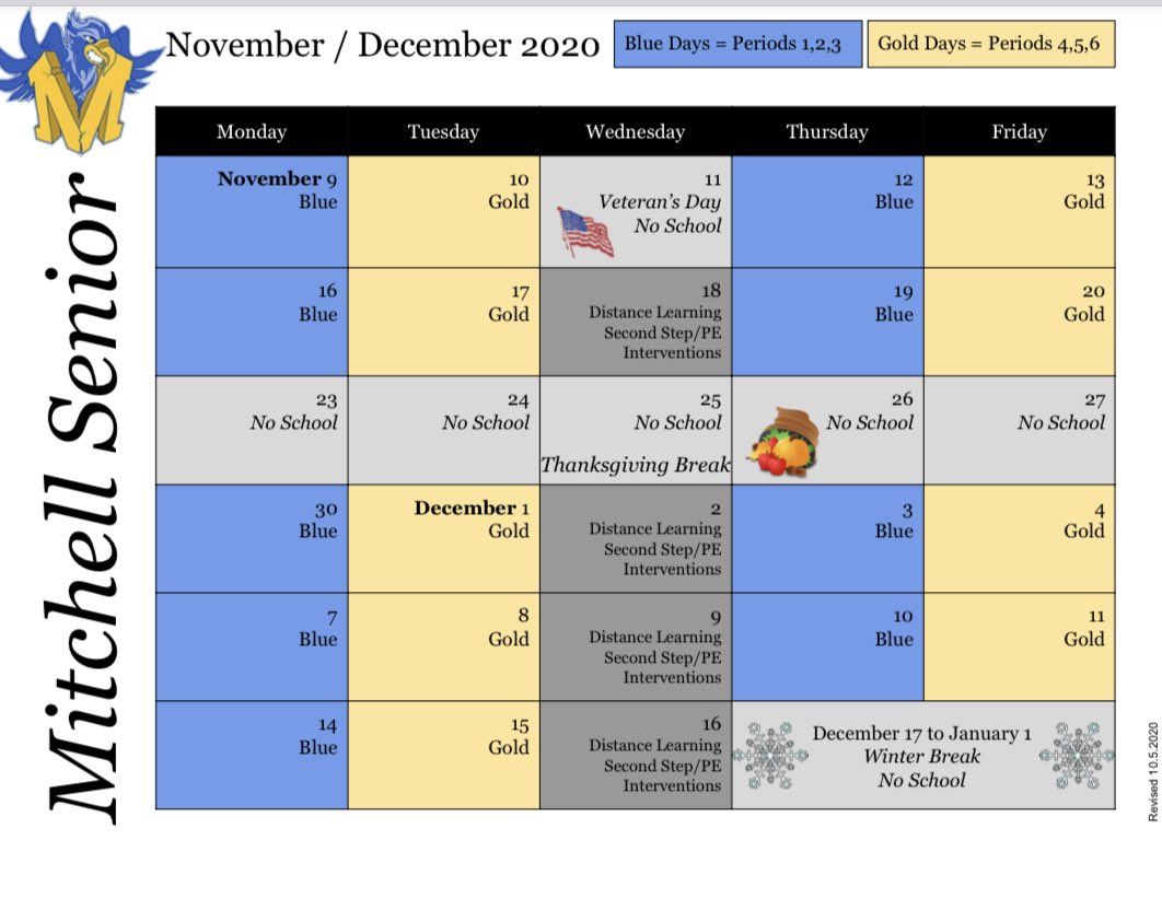 ￼It was great to see some of our T-Birds back on campus for the first day of in-person hybrid instruction! Tomorrow is a 💛GOLD day. Periods fourth through sixth!￼ #tbirdnation #BEBOLD💙💛