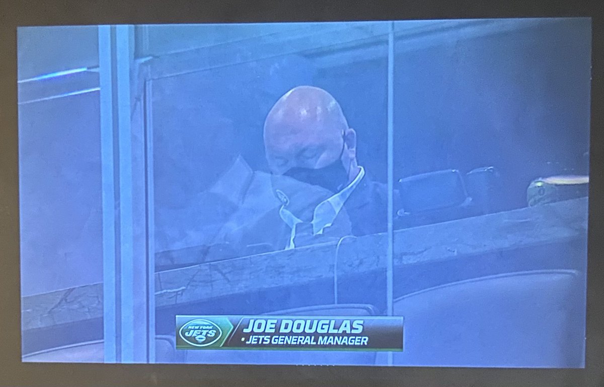 NYJ Matt on Twitter: "Joe Douglas sleeping #Jets #TakeFlight… "