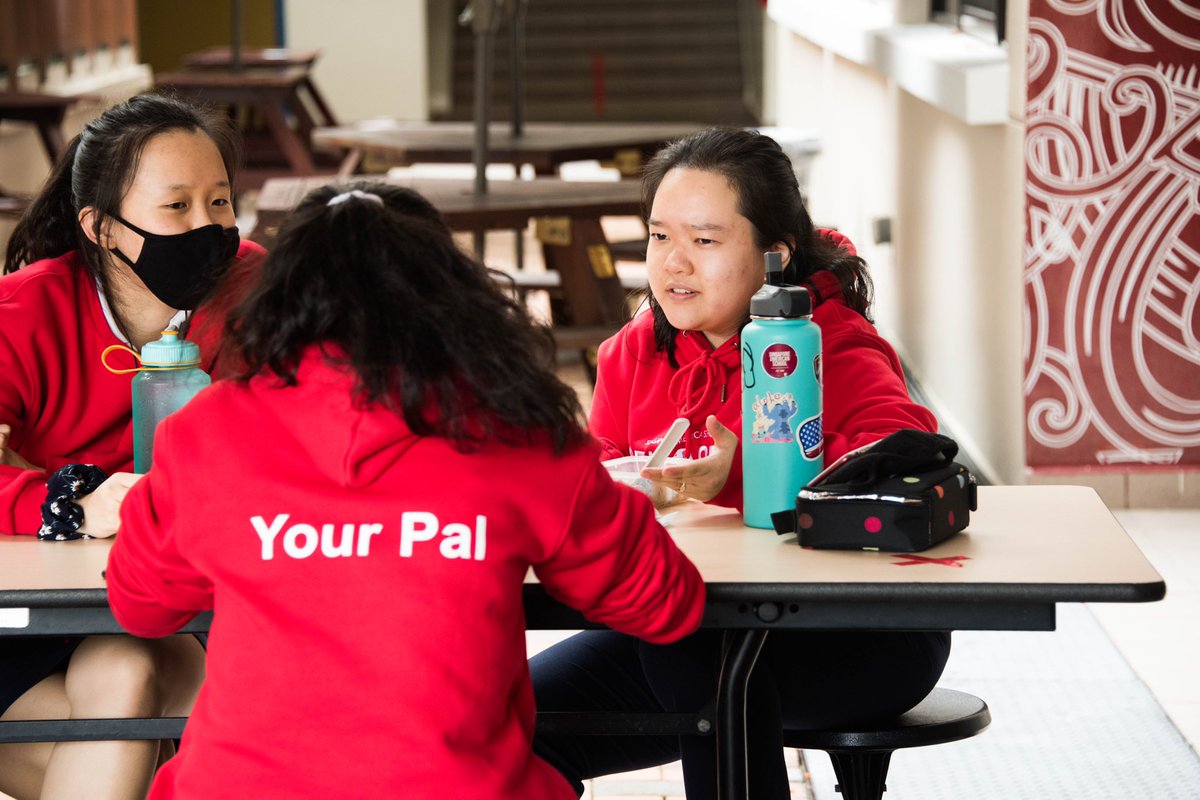 SAmericanSchool's tweet photo. We just launched our new lunch plan for high school students! Seniors were able to enjoy their lunch at three locations yesterday—stadium grandstands, patio tables by the cafeteria, and the pool stands. #SASedu #lunchlaunch #highschool #Eagles #lunchplan #stayingsafe https://t.co/kX9kacZu2c
