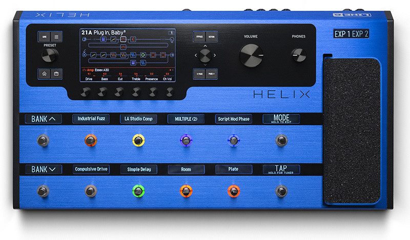 ikebegakki's tweet photo. 【🆕こちらイケベ新製品情報局】
Line 6 Helix Floor&amp;HX Stompに新たな限定色「Lightning Blue」が登場！！

https://t.co/VQTSv5K8NI
【11月13日発売予定】

#Line6 https://t.co/mY5VAF1Wxc