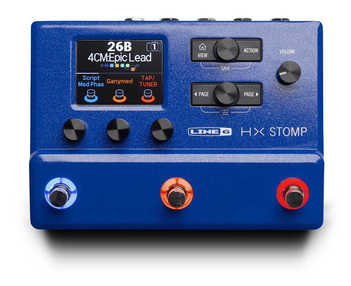 ikebegakki's tweet photo. 【🆕こちらイケベ新製品情報局】
Line 6 Helix Floor&amp;HX Stompに新たな限定色「Lightning Blue」が登場！！

https://t.co/VQTSv5K8NI
【11月13日発売予定】

#Line6 https://t.co/mY5VAF1Wxc