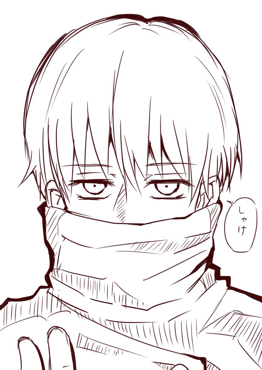 狗巻くん落書き〜✏️ 