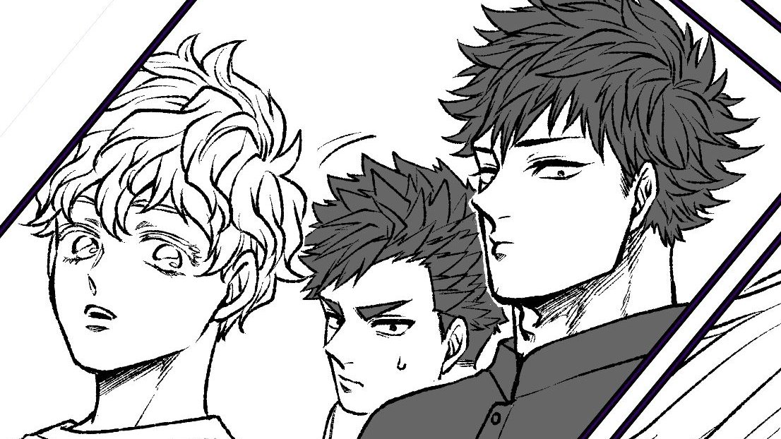 好みの顔に描けたのコマ #本橋兄弟 