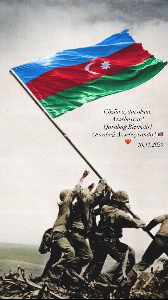 GerayzadeN's tweet photo. #KarabakhisAzerbaijan🇦🇿❤️ 10.11.20!!! https://t.co/paAHCYI6dT