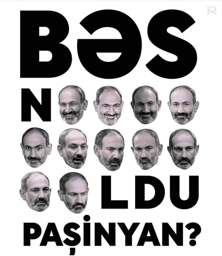 salimanova's tweet photo. @NikolPashinyan #noldu paşik ✌️ https://t.co/T5UERuLWpe