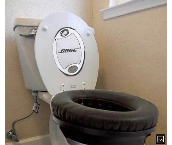 The new Bose noise cancelling toilet for that special bulimic in your life. https://t.co/lwQyTuHji8<a href="/tag/extramayo"class="tags"><span>#extramayo</span></a>