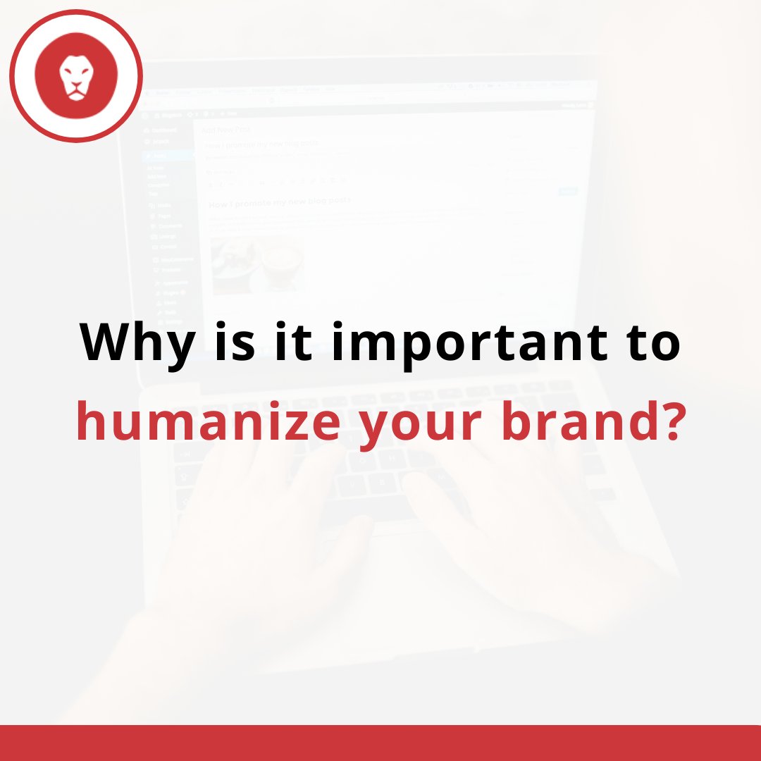 ROARCreativeltd's tweet photo. 👥 By the term ‘humanize your brand’ we mean, go beyond the glass tops of these digital screens. Show your audience what goes in your office, introduce them to your employees, show the humans behind your brand.

#HumanizeYourBrand #SocialMediaMarketing #MarketingStatistics https://t.co/qAb5dPvqgb