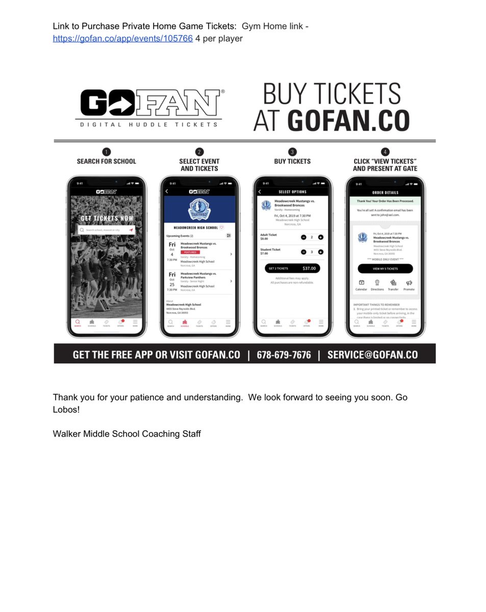 Walker Middle School Athletics Booster tweet media