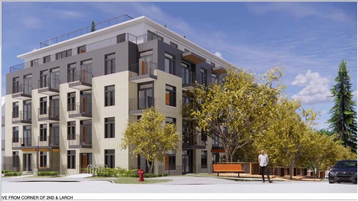 City_Duo's tweet photo. Today, #Vancouver’s first moderate income #rental building on the west side took a giant step forward to becoming a reality thanks to the Development Permit Board's unanimous approval of these homes at 1805 Larch St. #VanRe #Kitsilano https://t.co/YdN7ZkzSPh