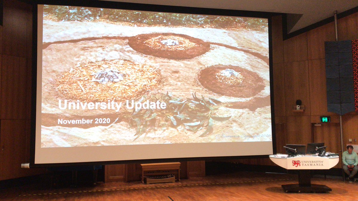 First face to face <a href="/UTAS_/">University of Tasmania</a> staff gathering after COVID lockdown.