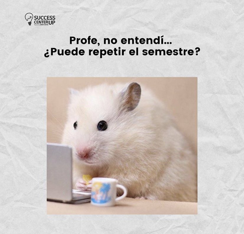 SuccessCenterU1's tweet photo. Ya estamos en el punto del semestre en el que nos sentimos así 😅😂 : https://t.co/4JimM4zrLf