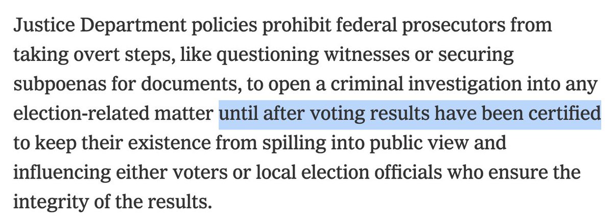 kincaid323's tweet image. Oh, look, yet another long-standing @TheJusticeDept policy being overturned, thwarted or disregarded, but that one random memo someone wrote about indicting a sitting president -- well, that must never be questioned! 
#ImpeachBarr #DisbarBarr #TrumpOut #LoserInChief
