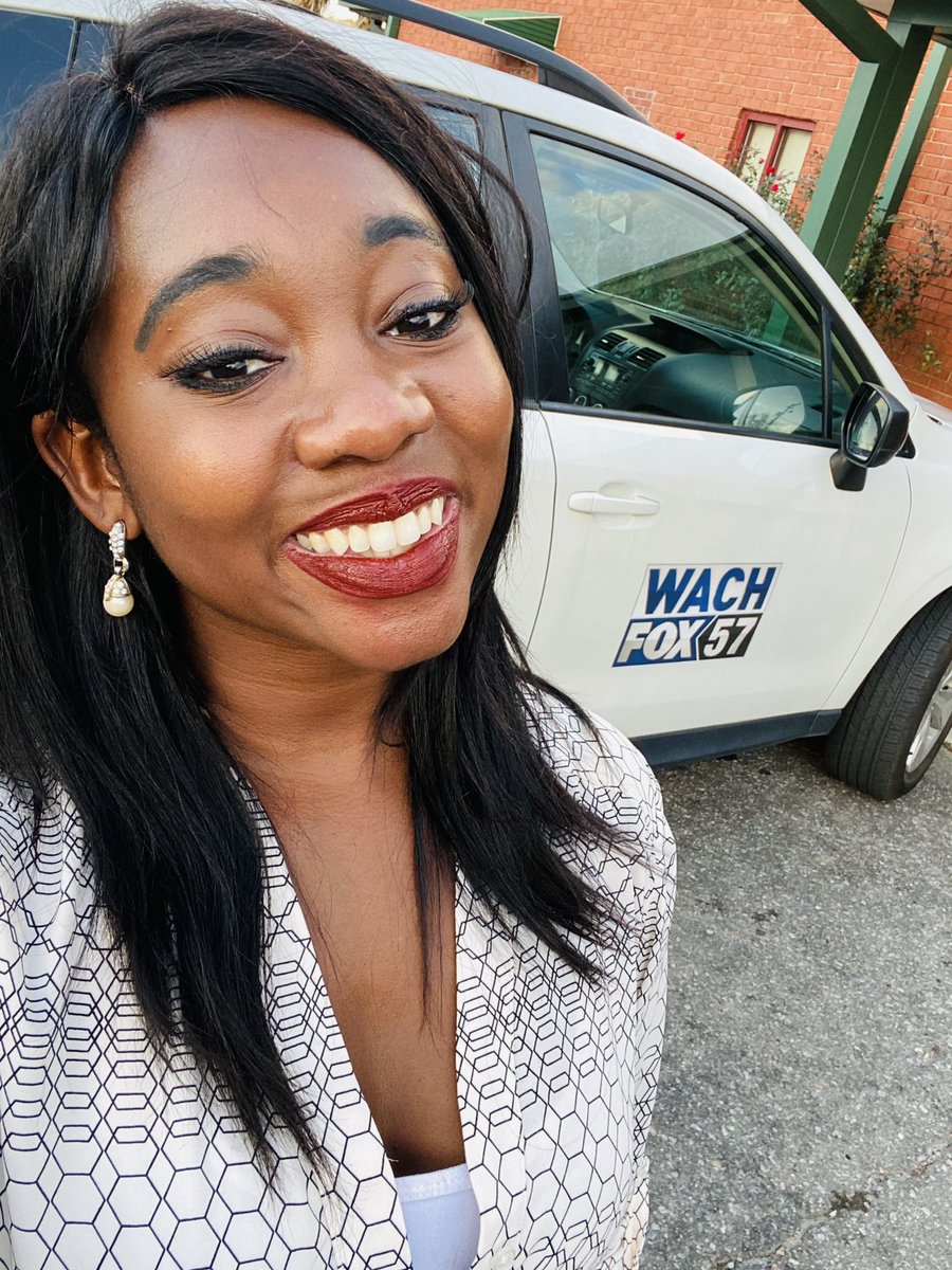 SimoneJamesonTV's tweet photo. First day at @WACHFOX in the books..ππΎ. An eventful day. Also, check the swaggy mask out. π·#wachfoxnews #reportermode https://t.co/kIMoXMX9u0
